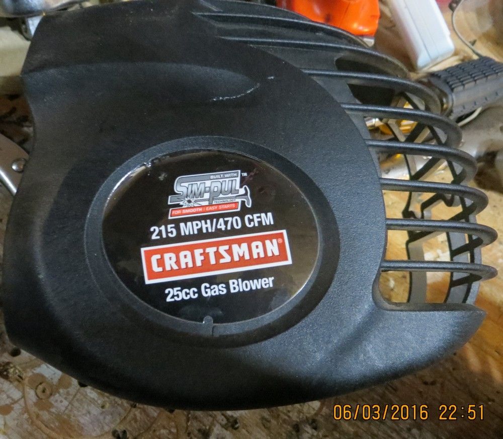 Craftsman 25cc Gas Leaf Blower won